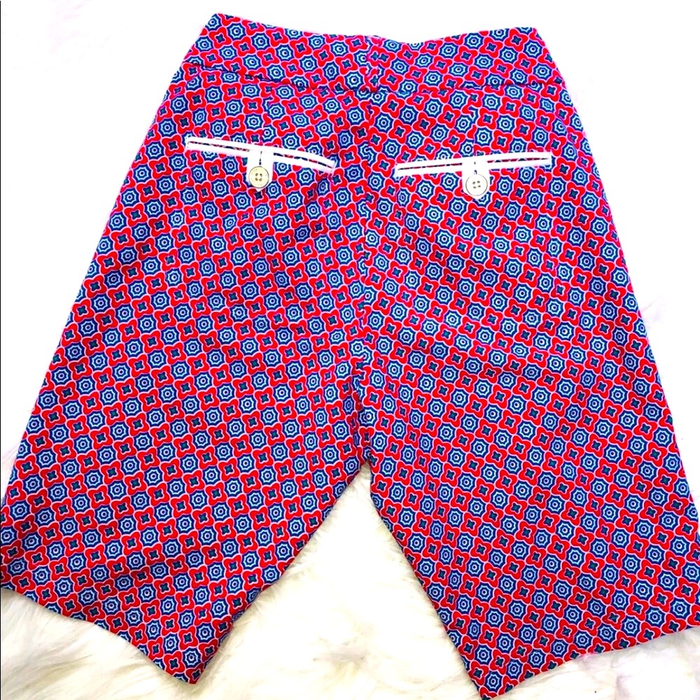 NWOT Peter Millar Element 4 Wicking Golf Shorts Flat Front Women’s Sz 0